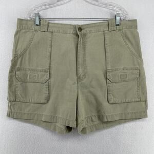 REI Shorts Mens 38 Cargo Utility Relaxed Canvas Utility Camp Hiking Beige